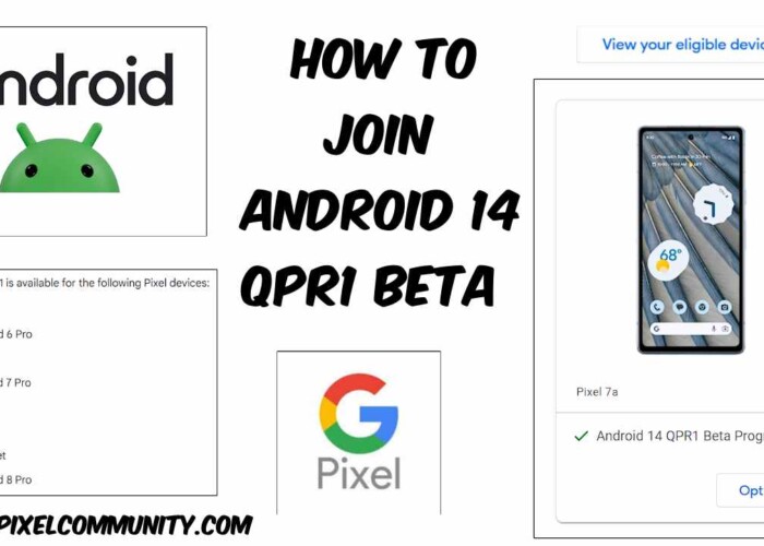 How to get Android 14 QPR1 Beta on Pixel?