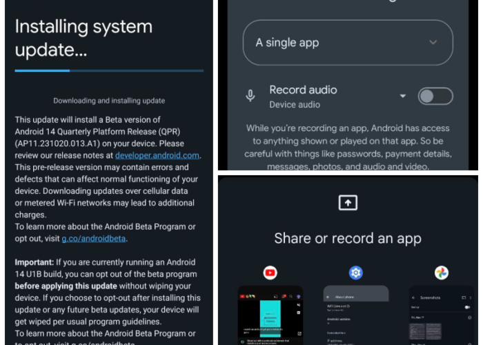 Android 14 QPR2 Beta 1 the 3 New Exciting features rolled out