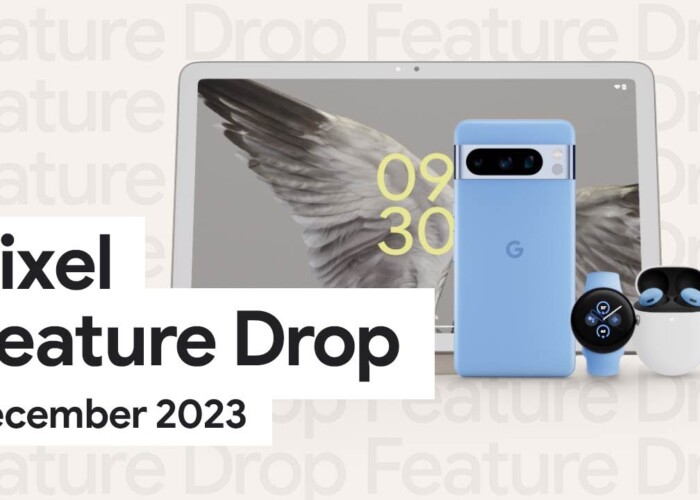 Google Pixel December 2023 Feature Drop