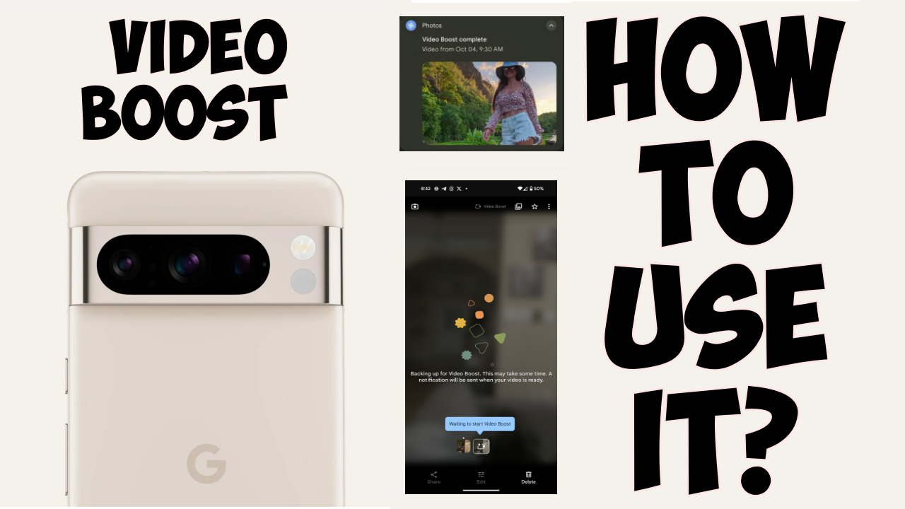 How to use Video Boost on Pixel 8 Pro?