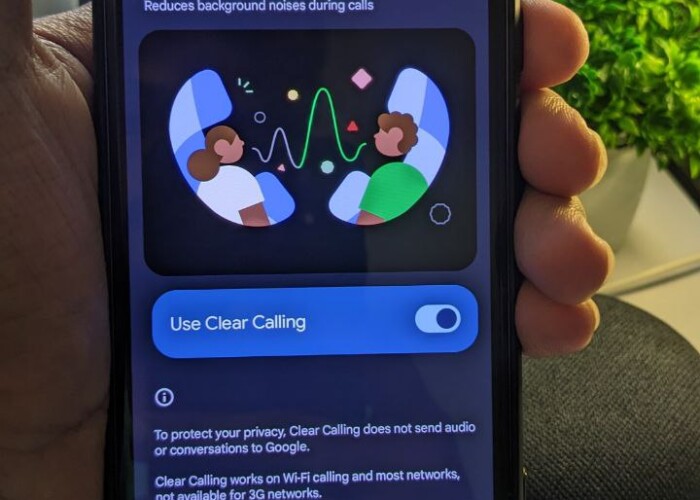 How to Enable Clear Calling on Google Pixel