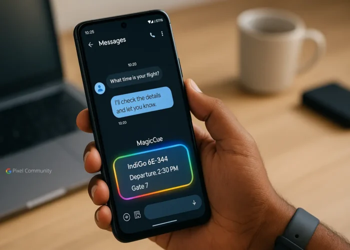 Magic cues on Pixel 10